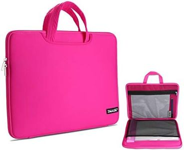 Protective Case for A4 Light Box,IMAGE Carrying Bag Travel Storage Case Pouch Cover with Pockets, for A4 Tracing LED Light Pad Coloring Board & Laptop, Notebook, Most Tracing Light Table Pink