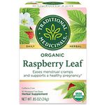 Traditional Medicinals Organic Raspberry Leaf Herbal Tea - 16 Tea Bags