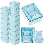 AIXIANG 30 Pack Baby Shower Favors Soaps Bridal Shower Favors Bulk Wedding Soap Gifts Handmade Blue Gift Boxed Little Bear Scented Soap Favors for Baby Shower Wedding Bridal Shower