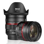 Meike MK-50mm F1.2 Large Aperture Full Frame Manual Focus Fixed Lens Compatible with Canon EOS EF Mount DSLR Cameras