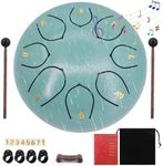Audasi Steel Tongue Drum - 6 Inch, 