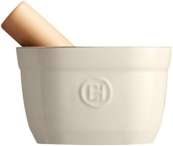 Clay Mortar and Pestle