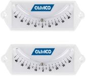 Camco 25553 Precision Curved Ball Levels , white