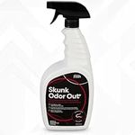 Skunk Odor Out by EnviroFresh For Dogs, Cats, Pets, Animal Cage Cleaning Spray, Skunk Odor Eliminator, Made In Canada (Skunk Odor Remover Spray (950 mL))