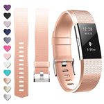 DigiHero For fitbit Charge 2 straps,Replacement strape for Fitbit charge 2 strap (1 Pack), Adjustable Sport Wristbands for Women/Men,Small/Large