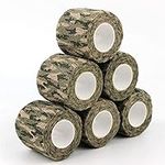 AIRSSON 6 Roll Camouflage Tape Clin