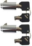 Admiral Locks Vending Machine Locks - Keyed Alike (Pack of 2)