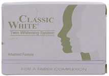 Classic White Skin Whitening Soap for Men & Women | Brightening & Even Tone Soap for Face & Body | Suitable for All Skin Types | Herbal Fairness for Daily Use - 85 Gm (Pack of 12)