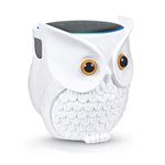 LDYAN Echo Dot Owl Holder Stand, Owl Statue Smart Speaker Holder Stand for Echo Dot 4th, 3rd, 2nd and 1st Generation, Google Home Mini, Google Nest Mini 2nd Gen, Cartoon Decor Owl Shape Home Decor