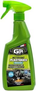 GS27 - Nettoyant Plastiques Protection+ - Nettoie et Redonne l'Aspect du Neuf à tous les types de Plastiques - Film Antistatique et Protection contre les UV - Fabriqué en France - 500 ml