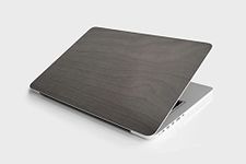 DWELLSINDIA Wooden Skin/Sticker39 for Laptops Upto 15.6 Inch Suitable for HP, Lenovo, Dell, Acer, Asus (HD Quality, Brown) - Pack of 1