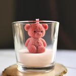 ESMY Teddy Bear Candle Scented | Vanilla | Soy Wax | Candle for Gifting