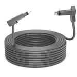 Zinweyton Cable Gen2 50FT for Starlink Gen 2 Standard Kit, Ethernet Cable for Star Link V2 Waterproof Grey