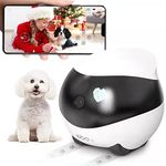 Enabot EBO SE Pet Camera Home Security Camera, Movable Indoor WiFi Cam, 2 Way Talk, Night Vision, 1080P Video, Self Charging Rechargeable Wireless Camera for Pet/Babt/Elderly