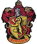 Ata-Boy Harry Potter Gryffindor Crest 3" Full Color Iron-On Patch