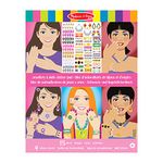 Melissa & Doug Jewellery and Nails Stickers | Activity Pad | Sticker Book | 3+ | Gift for Boy or Girl