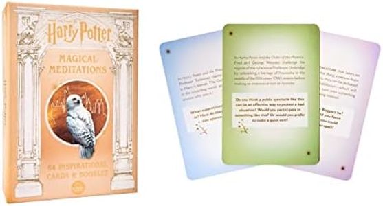 Harry Potter: Magical Meditations: 64 Inspirational Cards Based on the Wizarding World (Harry Potter Inspiration, Gifts for Harry Potter Fans)