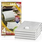 TAILI Fabric Vacuum Storage Bags 4 