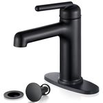 TACUET Bathroom Sink Faucet Single Handle 9701BK03ZZ