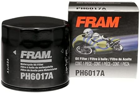 Fram PH6017A Spin-On Full-Flow Oil Filter for Motorcycles