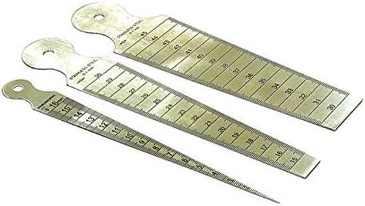 Set of 3 Bore Gauge Imperial & Metric Standards Range 1/16" to 1-3/4" (2 to 45 mm)
