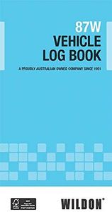 Wildon 87W Vehicle Log Book