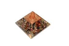 Jet International Multi Tourmaline Orgone Pyramid Reiki Ions Generator 2.5 inch Charged EMF Harmonizer Crystal Image is JUST A Reference