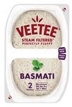 VEETEE Microwavable Basmati Rice Twin Pot, 250 g (Pack of 6)