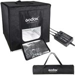 Godox LST60 60 * 60 * 60cm LED Mini Photography Studio Shooting Tent Softbox with 3pcs LED Light Board 5800K CRI 96+ Power 60W for Macro and Product Photography