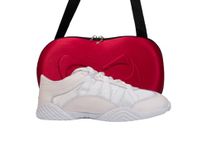 NFINITY Evolution White Cheer Shoes for Youth Girls – Breathable, High-Performance Sneakers for Cheerleading and Sports – Lightweight & Built to Last