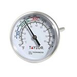 Taylor Soil Testing Thermometer, 4" Stem, -20 to 180 Degrees F