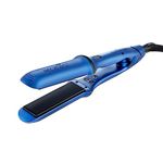 Ikonic Finishing Line Hair Straightener- Blue| Crafted with Japanese & Ionic technology |Floating ceramic plates| Automatic shutoff | Max temprarure settings- 220