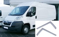 AC WOW 2x Wind Deflectors for FIAT Ducato for PEUGEOT Boxer for Citro Relay Jumper 2006 2007 2008 2009 2010 2011 2012 2013 2014 2015 2016 2017 2018 2019 2020 2021 2022