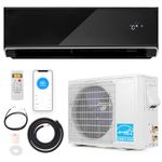 17,000 BTU Mini-Split Air Conditioner, SIMOE Wifi Enabled Ductless Inverter Split System AC Unit Heating System, Cools up to 1250 Sq. Ft. Compatible with Alexa - 21 SEER2 208-230V