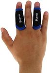 LIONTEK Single Finger Sleeve Pair - Sports Compression Finger Sleeve for BJJ, MMA, Basketball, Weight Lifting, and More (Medium)