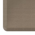 GelPro Ergo-Foam Cushioned Anti-Fatigue Standing Kitchen Floor Mat, Padded Stain-Resistant, Waterproof, Non-Slip Comfort Padded Desk/Office Mat - 20" x 72", Grasscloth Pecan
