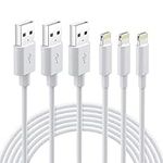 Quntis iPhone Charger Cable, 3 Pack