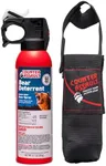 Counter Assault Bear Spray - 2% Capsaicin Bear Deterrent - Pepper Spray for Hiking, Camping, Hunting & More - 8.1 oz - with Holster