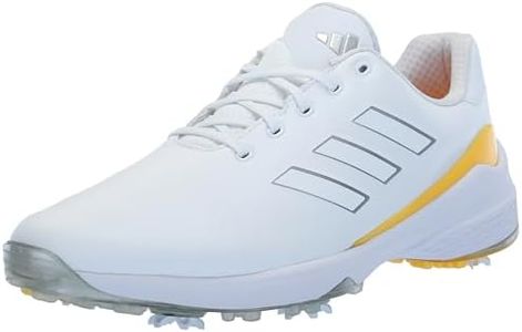 adidas Men's ZG23 Golf Shoe, FTWRWHITE/SILVERMET/Spark, 9