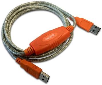 Laplink USB 2.0 High-Speed Transfer Cable | to use with PCmover Migration Software (not Included) | High-Speed Data Max Transfer Speeds is 480 Mbps.