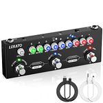 LEKATO Guitar Multi Effects Pedal IR Cab Electric Guitar Pedals Multi Effects Processor Delay Reverb Guitar Pedals Guitar Overdrive Pedal for Bass Guitar