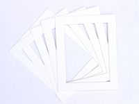 Frame Company Pack of 10 White Mounts 14x11 for A4 *Choice of Colours*