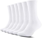 TUUHAW Socks Women 6-9 White Socks 