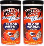 Omega One Freeze Dried Blood Worms 