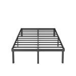 SunnyDaze 16 Inch High Heavy Duty Full Size Bed Frame Metal, Platform Bed Frame Full Size No Box Spring Needed, Easy Assembly, Noise Free, Black