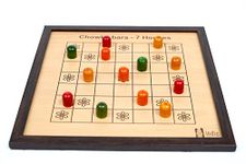 Indic Inspirations - Chauka Bara Board Game, Wooden Board Game, Ancient Game of India, Traditional Game, Indian Board Games, Games for Kids & Adults, Ashta Chamma, Gatta Mane, Chakka, Pakidakali, Daayum, Kavidi Kali, 7 House