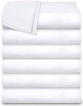 Twin Size Flat Sheets, Cotton/Poly,