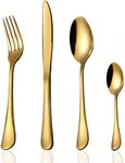 HaWare 24 Piece Gold Cutlery Set Fl