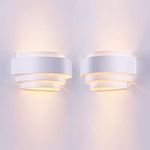 LightInTheBox Modern Wall Sconce Indoor Wall Lamp Living Romm Bedroom Stair Wall Lighting 60W White 2PCS