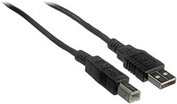 BRENDAZ Compatible USB Cable 15-ft. Compatible with Epson Expression ET-2750, XP-7100 Inkjet Printer, USB 2.0 Type-A Male to Type-B Male Cable (15-Feet)